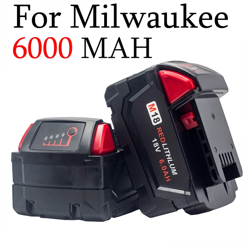 For Milwaukee 48-11-1852 1815 M18 REDLITHIUM XC 6.0Ah 48-11-1850 1840 HD18SX C18B Cordless Power Tool Lithium Ion Battery Other
For Milwaukee 48-11-1852 1815 M18 REDLITHIUM XC 6.0Ah 48-11-1850 1840 HD18SX C18B Cordless Power Tool Lithium Ion Battery Other