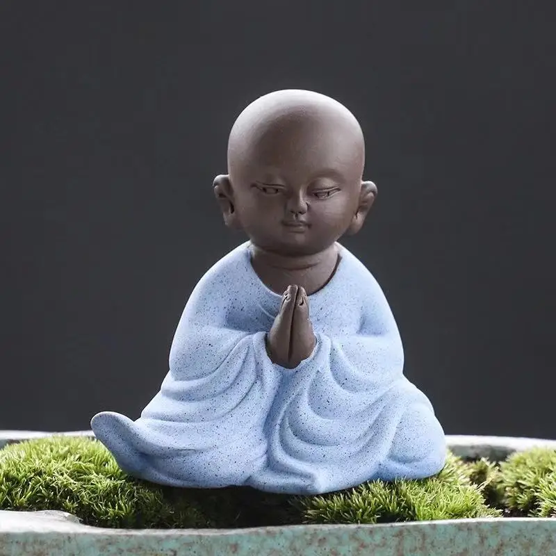 Fres Shipping Yixing Tea Pet Little Monk Zen Ceramic Tea Accessories Buddha Sand Tray Home Decorative Buddhas Figures
Fres Shipping Yixing Tea Pet Little Monk Zen Ceramic Tea Accessories Buddha Sand Tray Home Decorative Buddhas Figures
