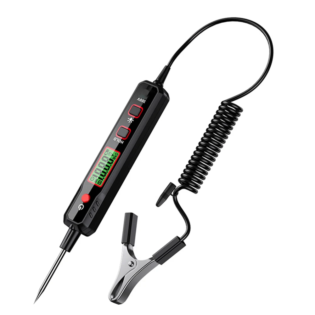 Car Voltage Detector Pen Auto Fault Maintenance Circuit HT86A HT86B Tester Pen 6V-24V 60cm Cable Length Electric Measuring Tool
Car Voltage Detector Pen Auto Fault Maintenance Circuit HT86A HT86B Tester Pen 6V-24V 60cm Cable Length Electric Measuring Tool