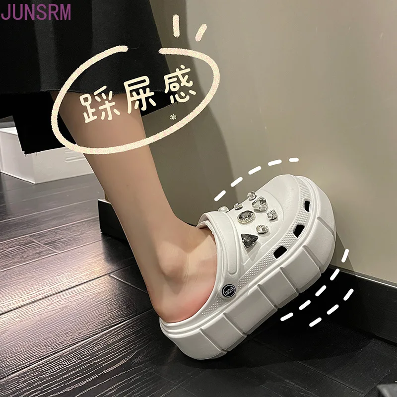 Summer Women Platform Clogs Platform Garden Shoe Sandals Height Increasing Slippers Slip On Beach Shoes Fashion Lady Slides
Summer Women Platform Clogs Platform Garden Shoe Sandals Height Increasing Slippers Slip On Beach Shoes Fashion Lady Slides