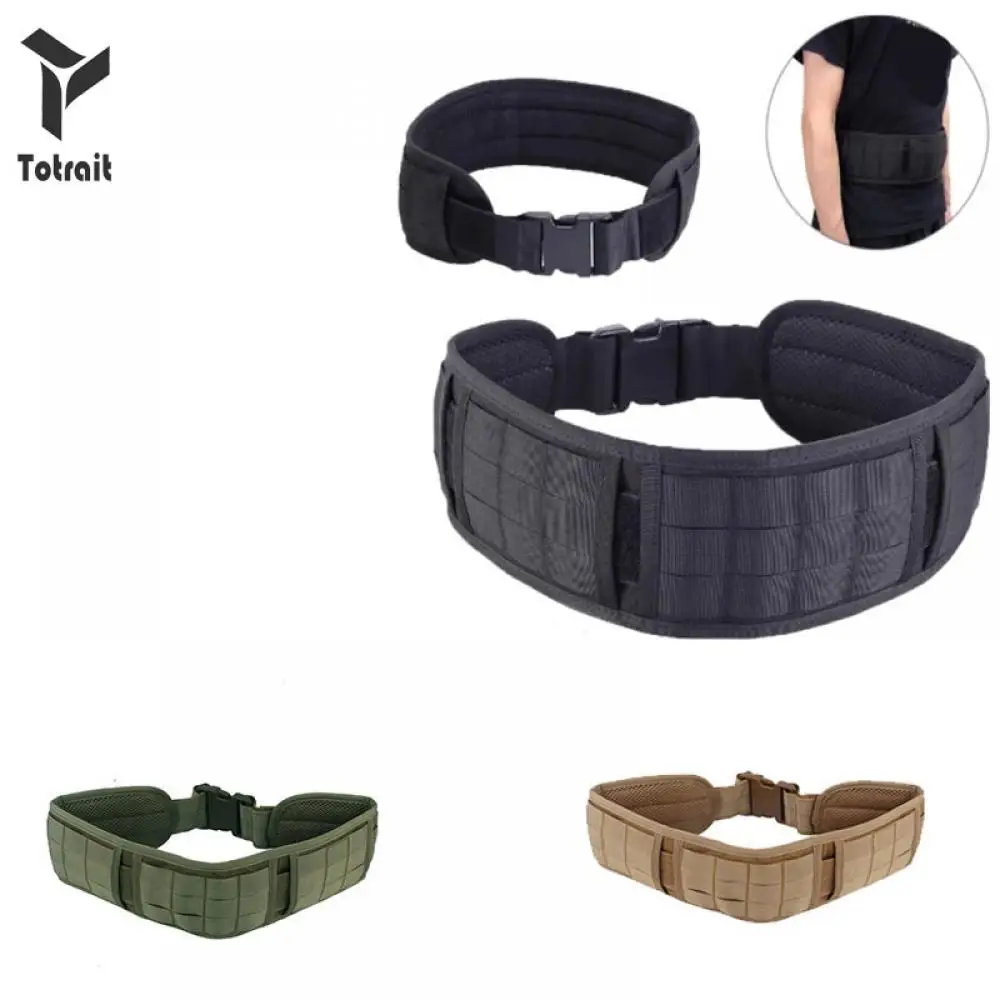 TOtrait High Quality Padded MOLLE Girdle 1000D Army Military Duty Waist Belt Airsoft CS Hunting Belt
TOtrait High Quality Padded MOLLE Girdle 1000D Army Military Duty Waist Belt Airsoft CS Hunting Belt