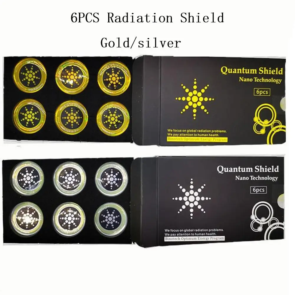 Quantum Anti Radiation Shield 5G EMF Protection - Phones Laptops - 6 Stickers Conditioners Refrigerators Microwave Ovens
Quantum Anti Radiation Shield 5G EMF Protection - Phones Laptops - 6 Stickers Conditioners Refrigerators Microwave Ovens