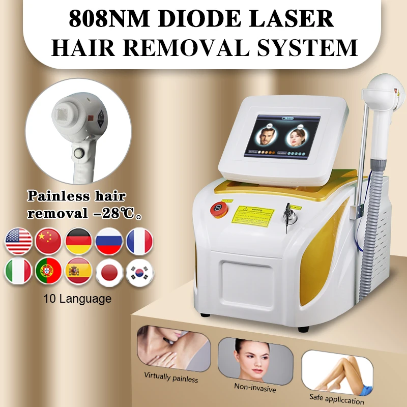 2023 Newest 808nm Diode Laser Painless Hair Removal For All Skin Type Permanent Treatment Machine for salon
2023 Newest 808nm Diode Laser Painless Hair Removal For All Skin Type Permanent Treatment Machine for salon