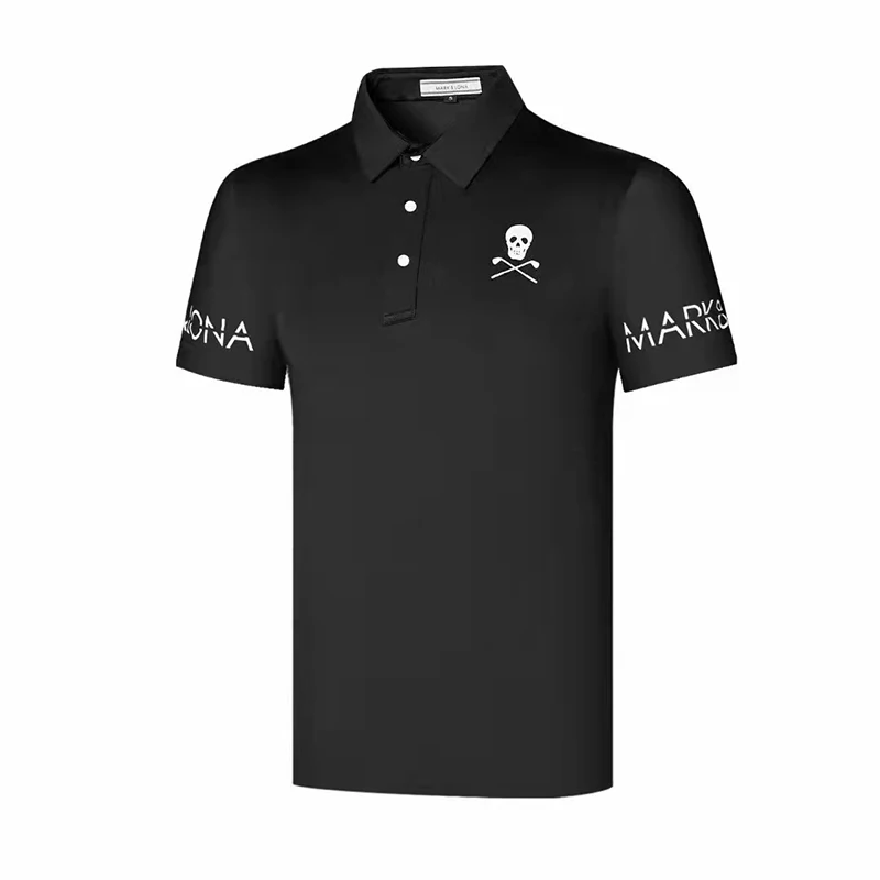New golf shirts mens White short sleeve T-shirt Spring summer Outdoor leisure quick drying breathable Golf Polo Shirt
New golf shirts mens White short sleeve T-shirt Spring summer Outdoor leisure quick drying breathable Golf Polo Shirt