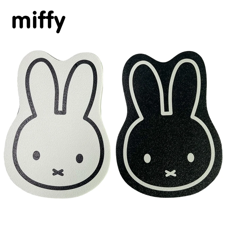 Kawaii Miffy милые подставки из диатомовой грязи впитывающие мультяшный дизайн