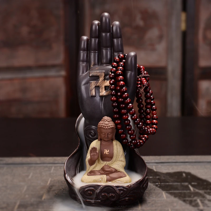 Ceramic Antique Incense Burner Smoke Waterfall Spiritual Aesthetic Incense Burner Buddha Creative Aromaterapia Air Humidifi
Ceramic Antique Incense Burner Smoke Waterfall Spiritual Aesthetic Incense Burner Buddha Creative Aromaterapia Air Humidifi