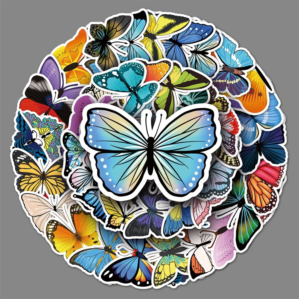 10/30/50PCS Cartoon Color Butterfly Personality Creative Sticker Desk Refrigerator Phone Skateboard Waterproof Sticker Wholesale
10/30/50PCS Cartoon Color Butterfly Personality Creative Sticker Desk Refrigerator Phone Skateboard Waterproof Sticker Wholesale