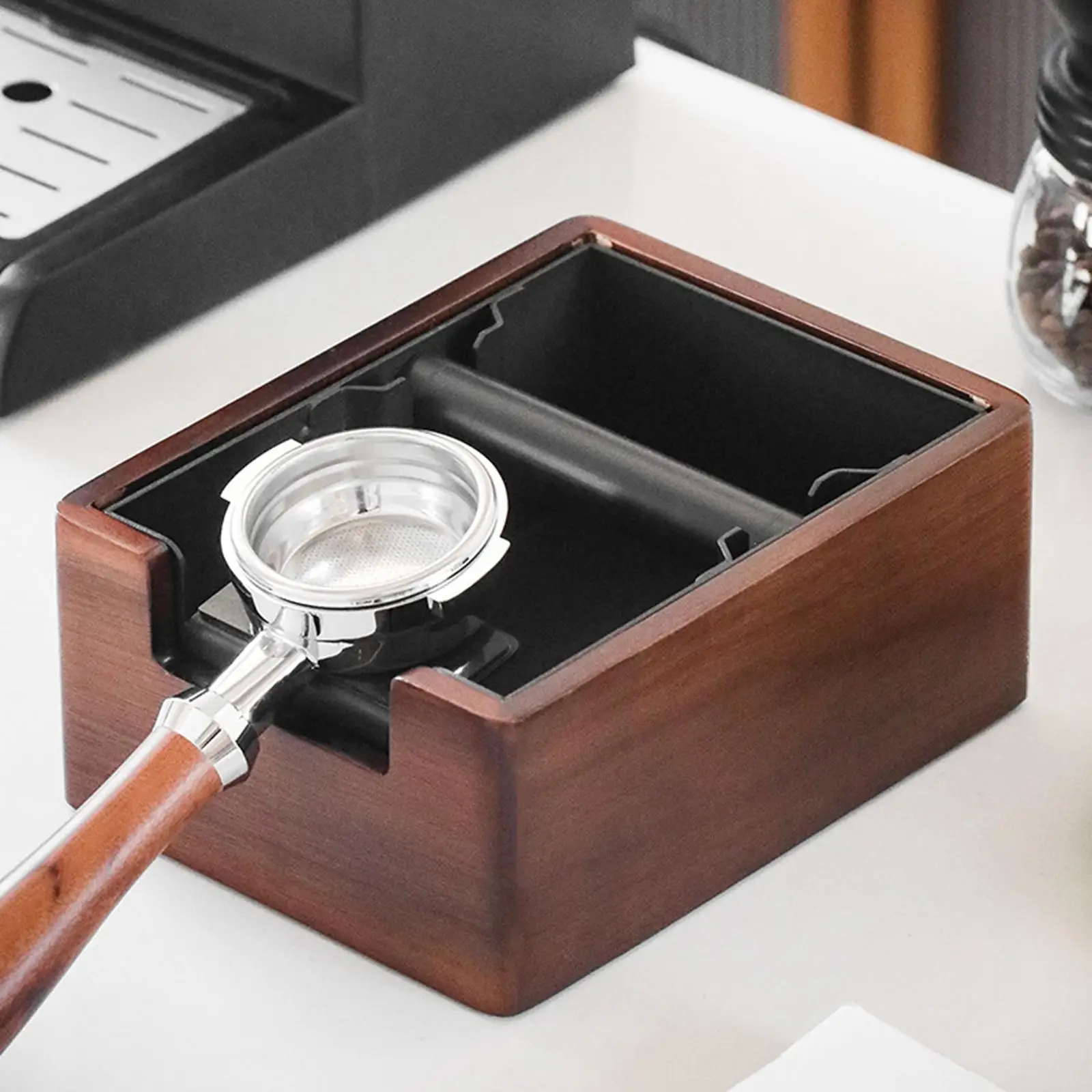 Деревянная корзина для остатков кофе, контейнер для мусора л для кухни, бара, магазина, офиса 
Деревянная корзина для остатков кофе, контейнер для мусора л для кухни, бара, магазина, офиса