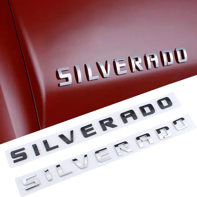 3D ABS Car Side Fender Rear Trunk Emblem Badge Body Sticker Decals For Chevrolet SILVERADO Letters Logo Auto Replace Accessories
3D ABS Car Side Fender Rear Trunk Emblem Badge Body Sticker Decals For Chevrolet SILVERADO Letters Logo Auto Replace Accessories