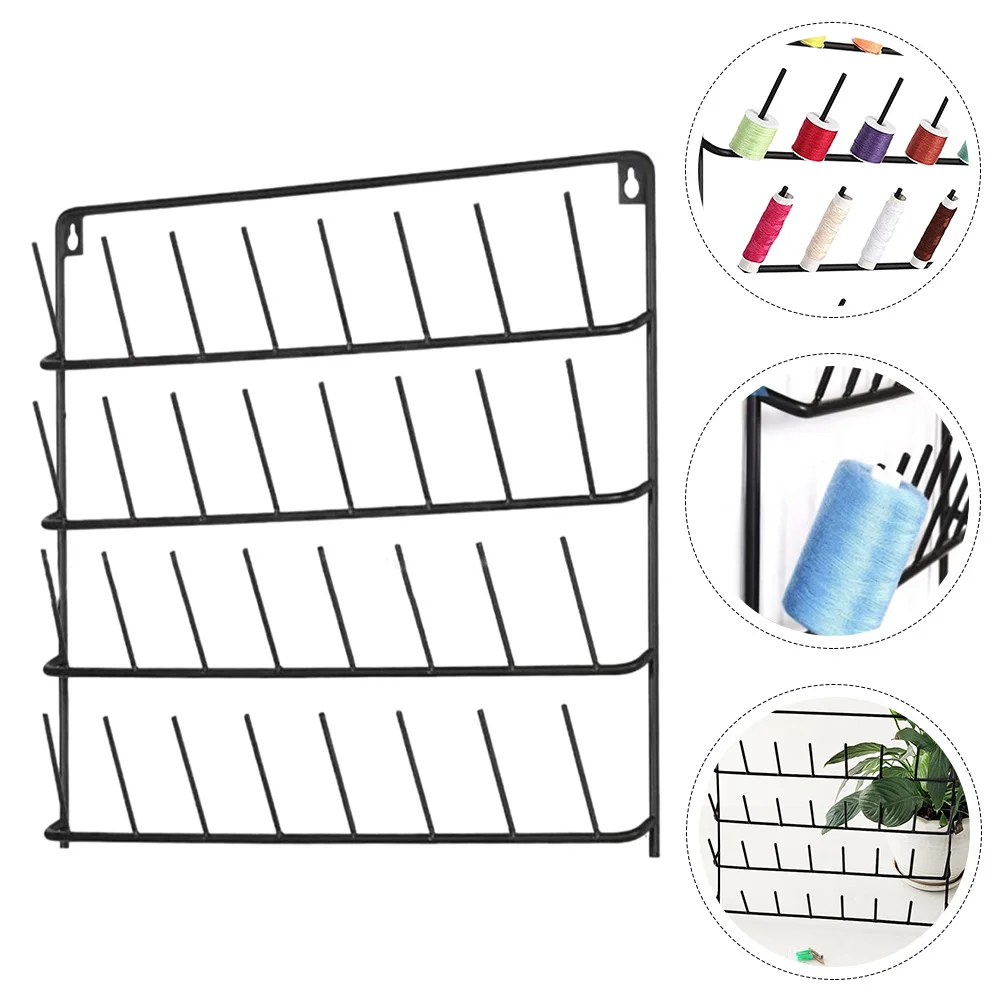 32 Axis Frame Thread Accessories Wall Hanging Holder Iron Rack Wall-mounted Room
32 Axis Frame Thread Accessories Wall Hanging Holder Iron Rack Wall-mounted Room
