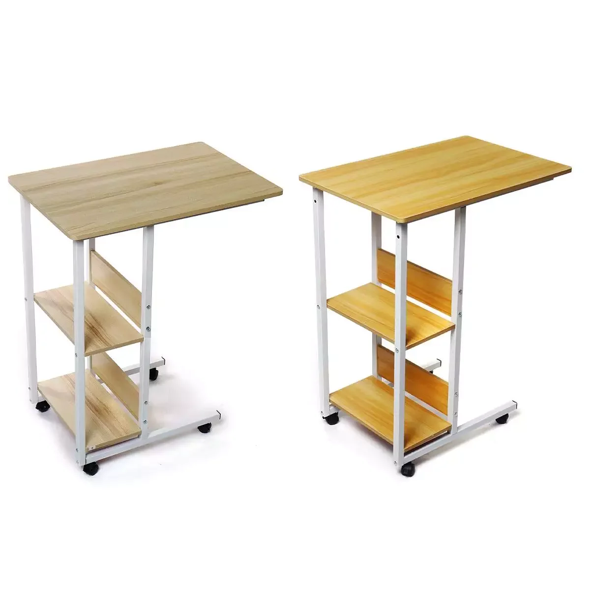 Movable Bedside Laptop Desk Computer Table Study Table Multifunctional Computer Stand with 2 Tiers Storage Shelves Bookshelf
Movable Bedside Laptop Desk Computer Table Study Table Multifunctional Computer Stand with 2 Tiers Storage Shelves Bookshelf