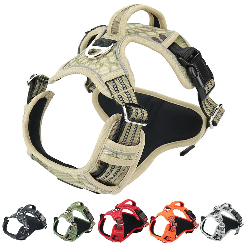 Pet Dog Harness Reflective Adjustable Dog Seat Belt with Vertical Handle No Pull Walking Lead Leash Pet Collar Vest Harnesses
Pet Dog Harness Reflective Adjustable Dog Seat Belt with Vertical Handle No Pull Walking Lead Leash Pet Collar Vest Harnesses