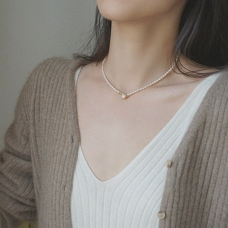 QXJEWEL Natural Freshwater Pearl Necklace 14K US Gold Filled Women Collarbone Chain Fine Jewelry Birthday Gift
QXJEWEL Natural Freshwater Pearl Necklace 14K US Gold Filled Women Collarbone Chain Fine Jewelry Birthday Gift