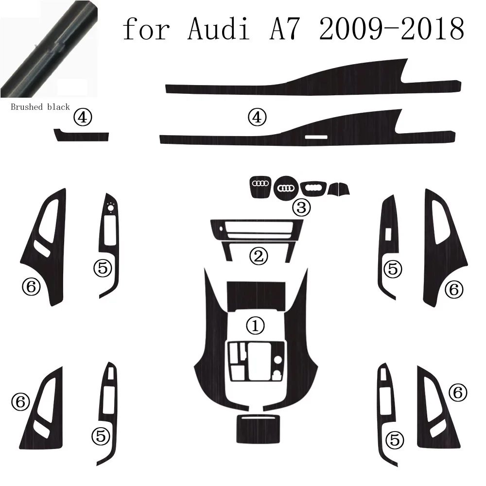 Углеродное волокно для Audi A7 2009-2018, пленка для салона автомобиля, наклейки, центральная консоль, приборная панель, воздушная дверная ручка, панель подъема
Углеродное волокно для Audi A7 2009-2018, пленка для салона автомобиля, наклейки, центральная консоль, приборная панель, воздушная дверная ручка, панель подъема