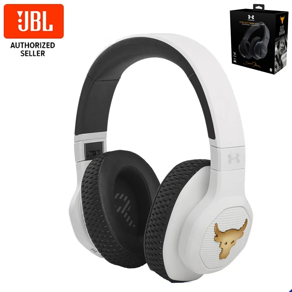 

JBL UA Project Rock Headphones Under Armour Noise Cancelling Headset Wireless Bluetooth Sports Running Fitness Music Headphone