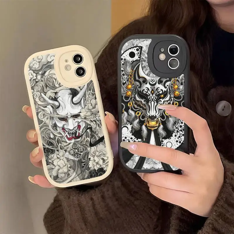 Samurai Oni Mask Phone Case Hard Leather Phone Case for iPhone 13 12 Mini 11 14 Pro Max Xs X Xr 7 8 Plus 6 6s Se 2022 silicone 
Samurai Oni Mask Phone Case Hard Leather Phone Case for iPhone 13 12 Mini 11 14 Pro Max Xs X Xr 7 8 Plus 6 6s Se 2022 silicone