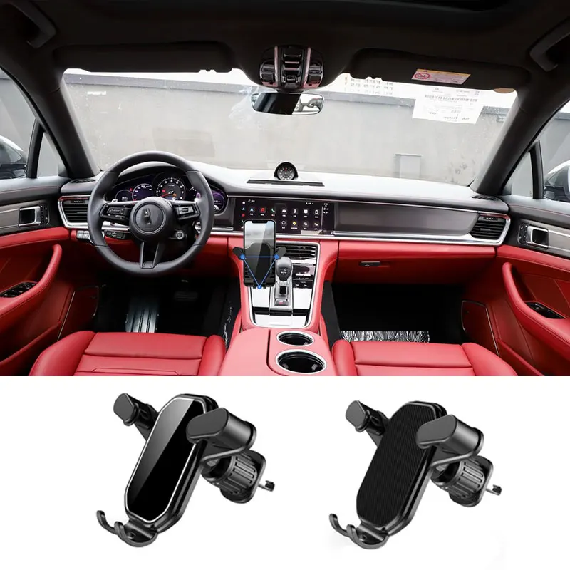 Universal Gravity Car Cell Phone Holder For Porsche Panamera Macan 911 718 Cayenne GPS Stand Air Vent Clip Mount Accessories
Universal Gravity Car Cell Phone Holder For Porsche Panamera Macan 911 718 Cayenne GPS Stand Air Vent Clip Mount Accessories
