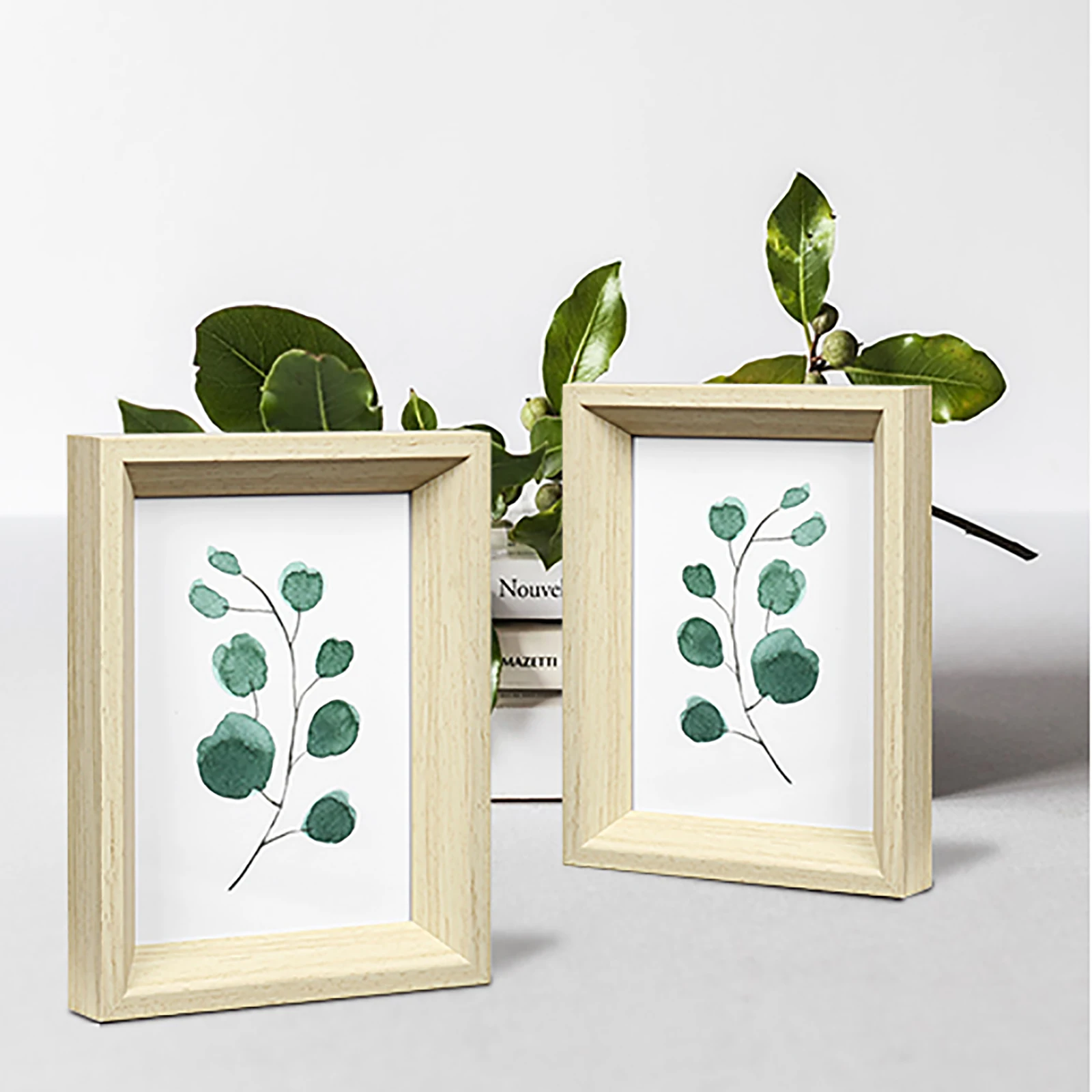 Teresa's Collections 4 Pcs Photo Picture Frame Set with Glass Burlywood Frames for Tabletop Home Decor
Teresa's Collections 4 Pcs Photo Picture Frame Set with Glass Burlywood Frames for Tabletop Home Decor