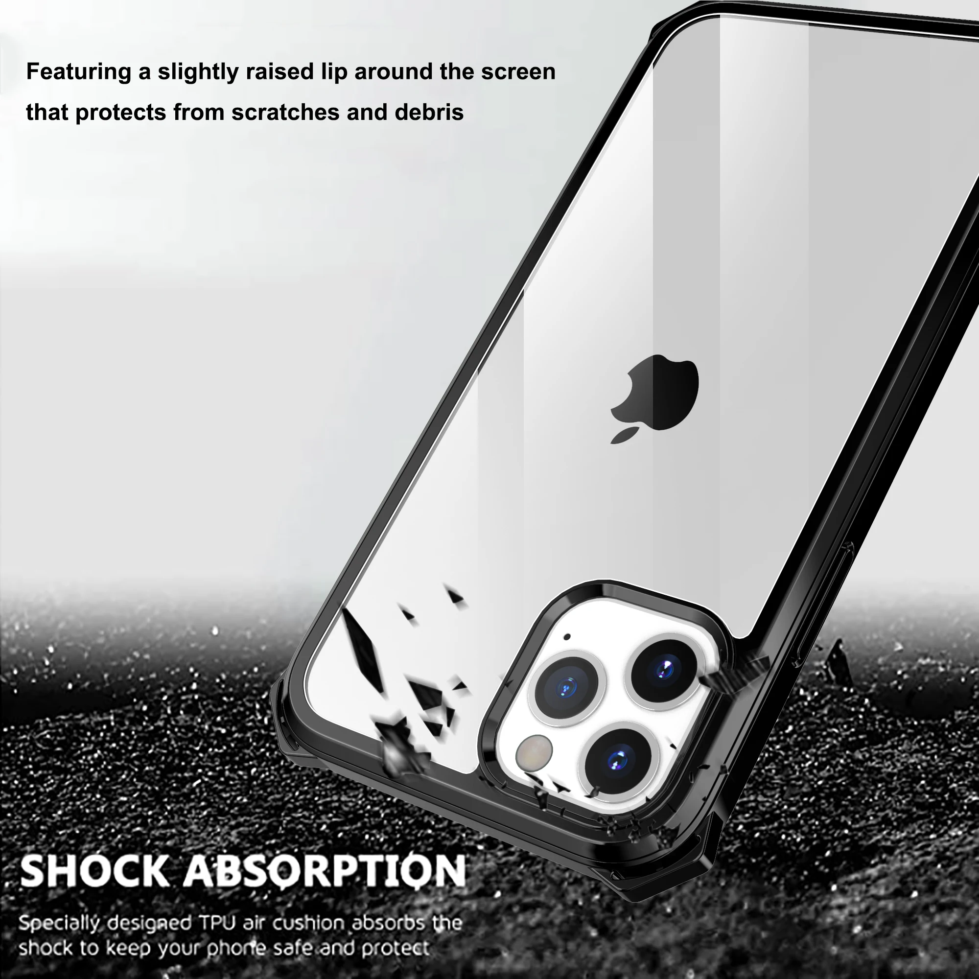 High Quality Case For iPhone 12 13 Pro Max Superb Camera and Screen Protection Responsive Buttons Hybrid Protection Non-slip
High Quality Case For iPhone 12 13 Pro Max Superb Camera and Screen Protection Responsive Buttons Hybrid Protection Non-slip