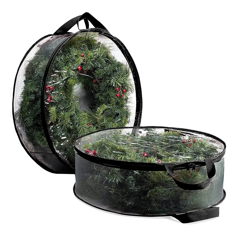 2Pack Christmas Wreath Storage Container,Artificial Christmas Wreath Storage,Holiday Wreath Storage Bag
2Pack Christmas Wreath Storage Container,Artificial Christmas Wreath Storage,Holiday Wreath Storage Bag