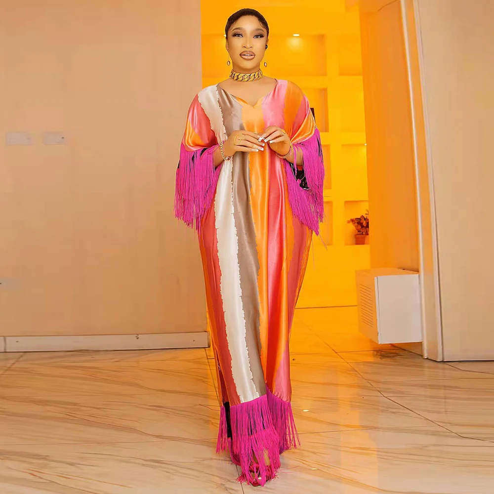 MD African Dresses For Women Traditional Ankara Plus Size Boubou Tassel Silk Dress Cosplay Costume Wedding Party Robe Vetement
MD African Dresses For Women Traditional Ankara Plus Size Boubou Tassel Silk Dress Cosplay Costume Wedding Party Robe Vetement