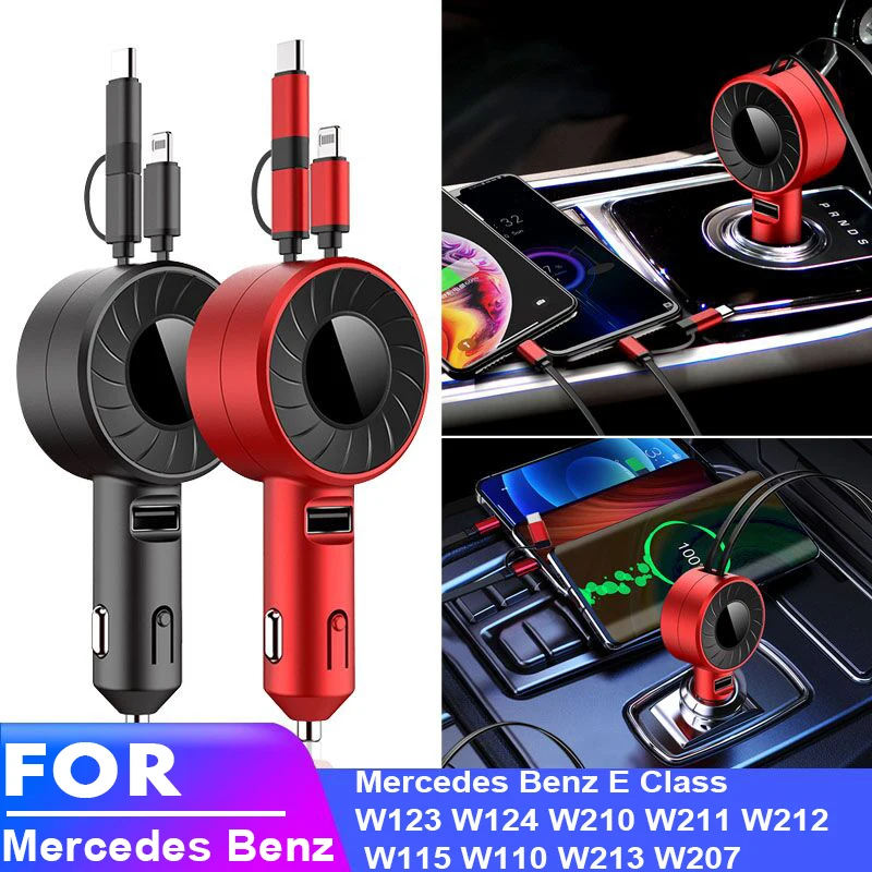 USB Type C Car Charger for iPhone Android HUAWEI Xiaomi for Mercedes Benz E Class W123 W124 W210 W211 W212 W115 W110 W213 W207
USB Type C Car Charger for iPhone Android HUAWEI Xiaomi for Mercedes Benz E Class W123 W124 W210 W211 W212 W115 W110 W213 W207