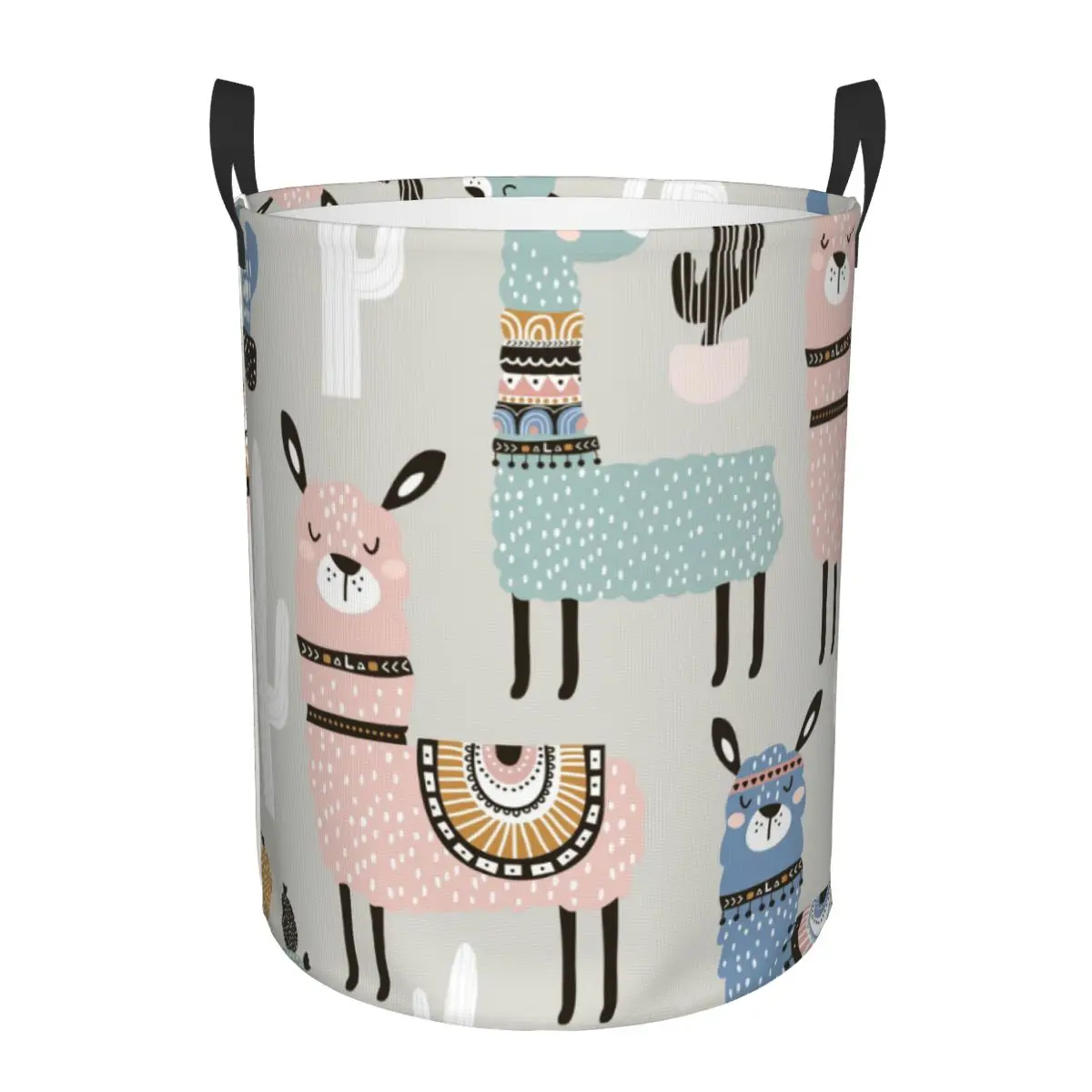 Foldable Laundry Basket for Dirty Clothes Cute Llama And Cactus Storage Hamper Kids Baby Home Organizer
Foldable Laundry Basket for Dirty Clothes Cute Llama And Cactus Storage Hamper Kids Baby Home Organizer