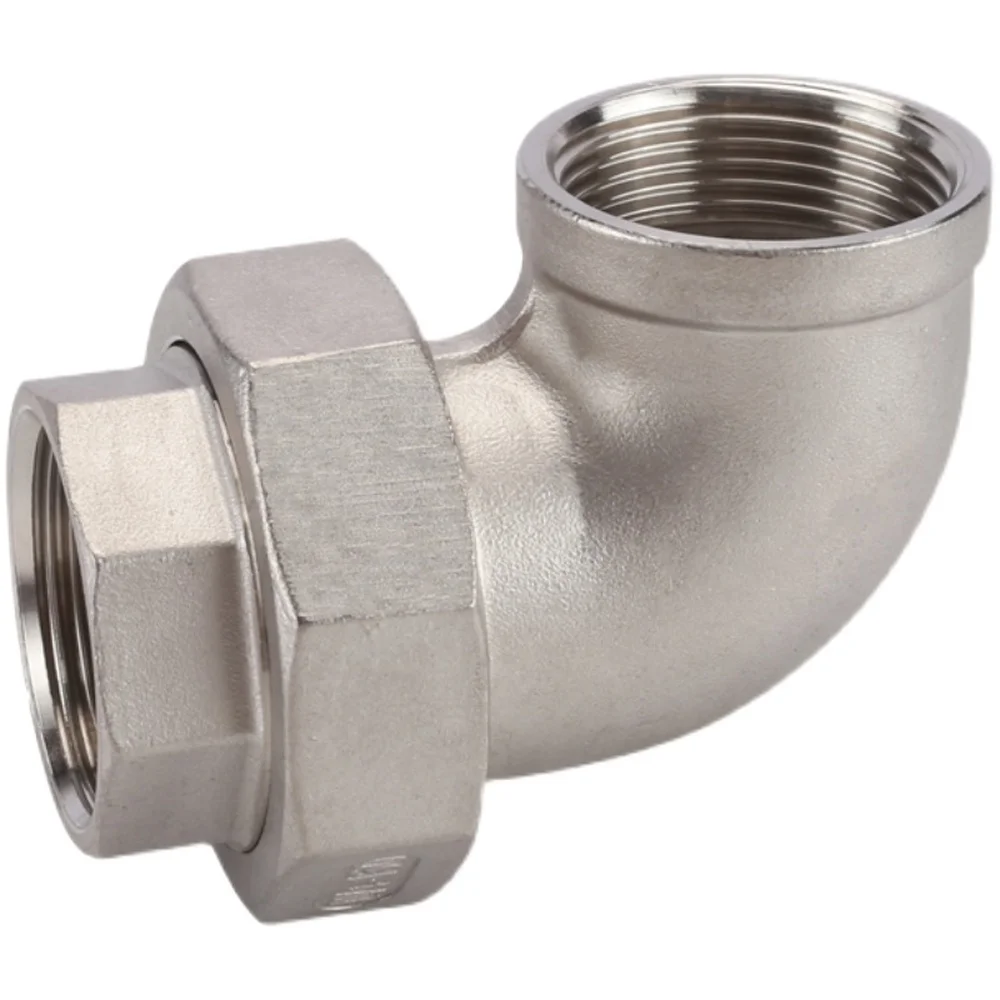 304 Stainless Steel Inner Wire Outer Wire Live Joint Elbow 90 Degree Right Angle Elbow Pipe Fittings
304 Stainless Steel Inner Wire Outer Wire Live Joint Elbow 90 Degree Right Angle Elbow Pipe Fittings