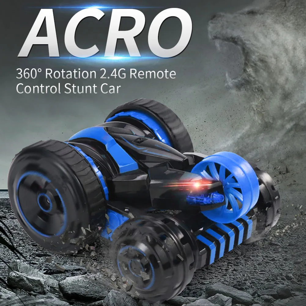 Electric 360 Degree Stunt Car Remote Control Gift Double Sided 2.4G Race Children Off Road Toys
Electric 360 Degree Stunt Car Remote Control Gift Double Sided 2.4G Race Children Off Road Toys