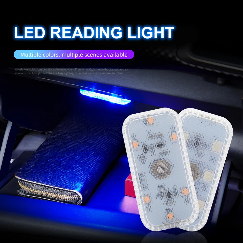 8P Universal Multi-pcs Car Interior Roof Light Touch Reading Lamp Adsorption Auto Door Lamp Led Wireless Night Light Mini Charge
8P Universal Multi-pcs Car Interior Roof Light Touch Reading Lamp Adsorption Auto Door Lamp Led Wireless Night Light Mini Charge