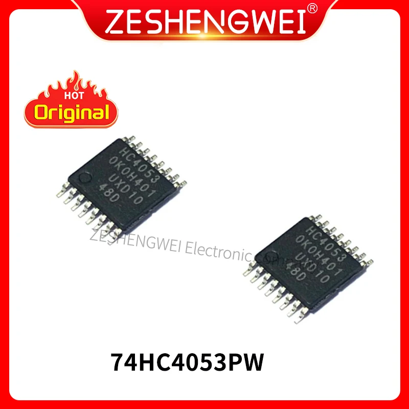 10PCS 74HC4053PW,118 TSSOP16 74HC4053PW 74HC4053 74HC / HC4053 TSSOP-16 Triple 2-Channel Analog Multiplexer/Demultiplexer
10PCS 74HC4053PW,118 TSSOP16 74HC4053PW 74HC4053 74HC / HC4053 TSSOP-16 Triple 2-Channel Analog Multiplexer/Demultiplexer