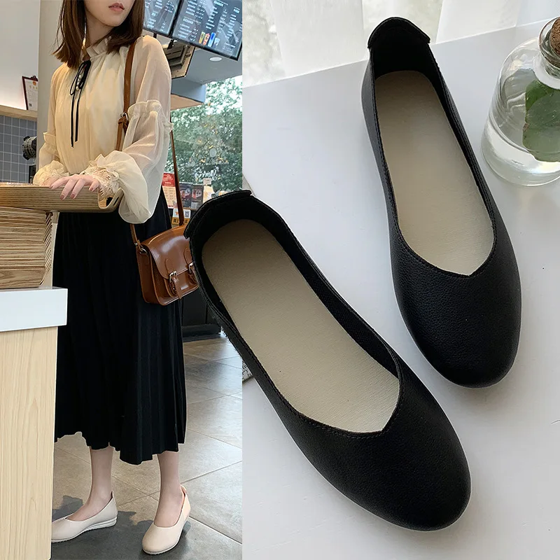 2022 New spring and autumn new flat with round head shallow mouth peas single shoes female non-slip soft bottom women's shoes
2022 New spring and autumn new flat with round head shallow mouth peas single shoes female non-slip soft bottom women's shoes