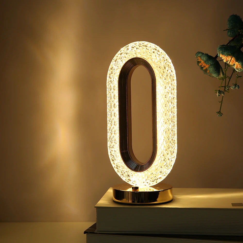 Luxury Diamond Table Light Touch Control Decorative Night Lights 3-color Dimming Crystal Lighting Ornament Holiday Gifts
Luxury Diamond Table Light Touch Control Decorative Night Lights 3-color Dimming Crystal Lighting Ornament Holiday Gifts