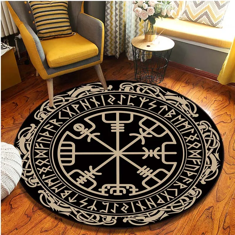 The Vikings Pattern Area Rug Round Floor Mat Living Room Carpet Bathroom Kitchen Rug Doormat
The Vikings Pattern Area Rug Round Floor Mat Living Room Carpet Bathroom Kitchen Rug Doormat