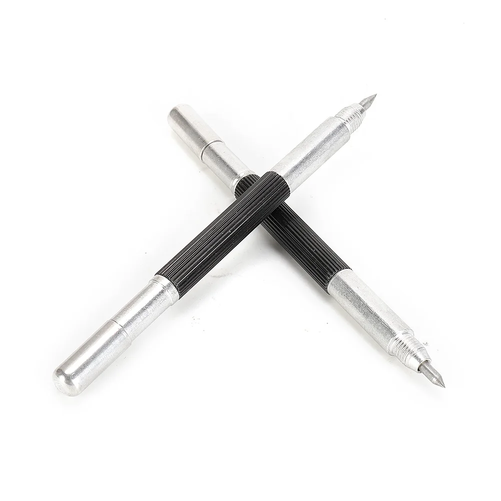 2Pcs 136mm Tungsten Carbide Tip Scriber Marking Etching Pen Double End Ceramic Glass Metal Wood Carving Scribing Marker Tool
2Pcs 136mm Tungsten Carbide Tip Scriber Marking Etching Pen Double End Ceramic Glass Metal Wood Carving Scribing Marker Tool