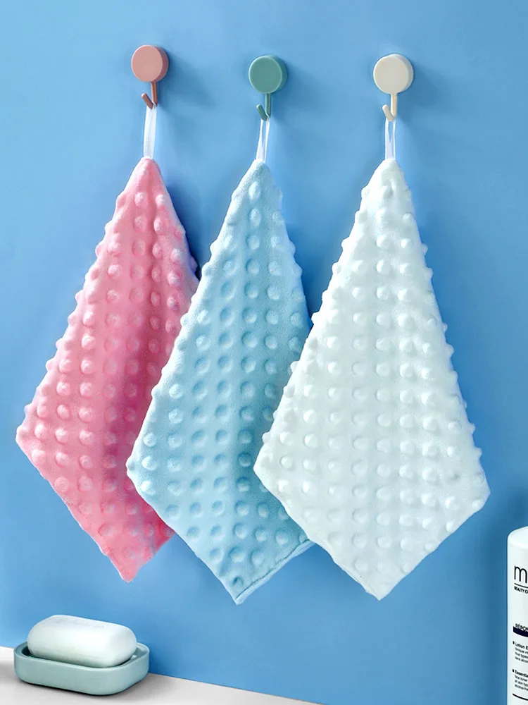 Kitchen Towels Dish Cloths Cleaning Cloth Soft Non-linting Hand Towel Thickened Double-Layer Toilet Cloths Simple Hanging Rag
Kitchen Towels Dish Cloths Cleaning Cloth Soft Non-linting Hand Towel Thickened Double-Layer Toilet Cloths Simple Hanging Rag