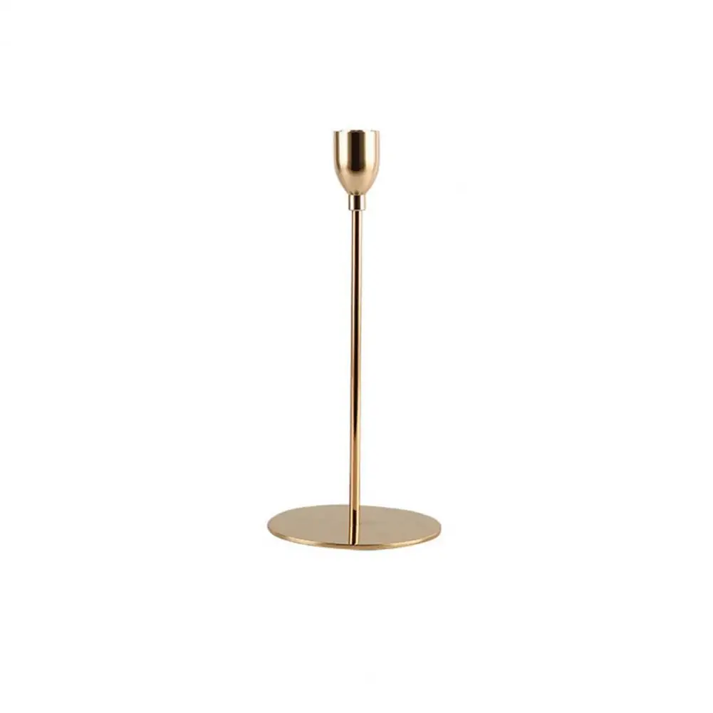 Taper Holders Bright Surface Metal Lightweight Weddings and Table Top Candle Stand Candlestick for Dinner
Taper Holders Bright Surface Metal Lightweight Weddings and Table Top Candle Stand Candlestick for Dinner