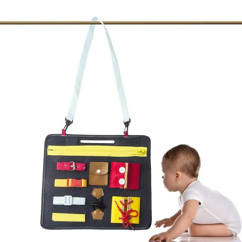 Montessori Busy Boards For Toddlers Felt Baby Busy Boards With Buckle Strap Learning Activity For Fine Motor Skill Development
Montessori Busy Boards For Toddlers Felt Baby Busy Boards With Buckle Strap Learning Activity For Fine Motor Skill Development