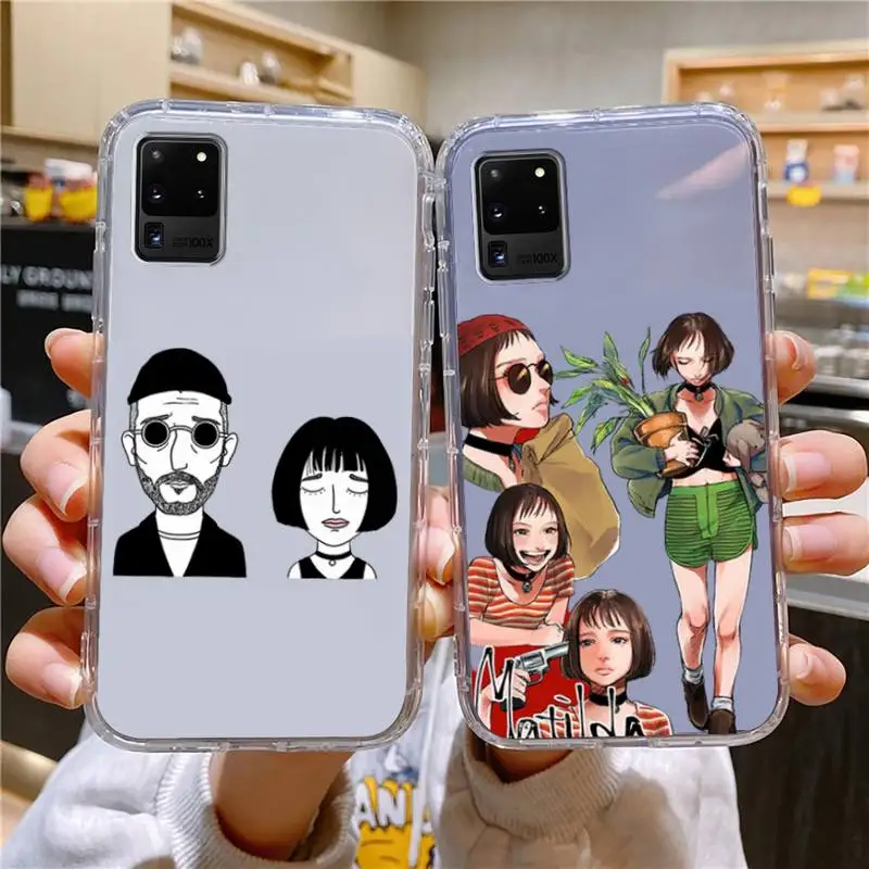 Movie Killer Leon And Mathilda Phone Case For Samsung Galaxy S10 S10e A70 Edge S22 S23 Plus Ultra Note10 Transparent Cove
Movie Killer Leon And Mathilda Phone Case For Samsung Galaxy S10 S10e A70 Edge S22 S23 Plus Ultra Note10 Transparent Cove