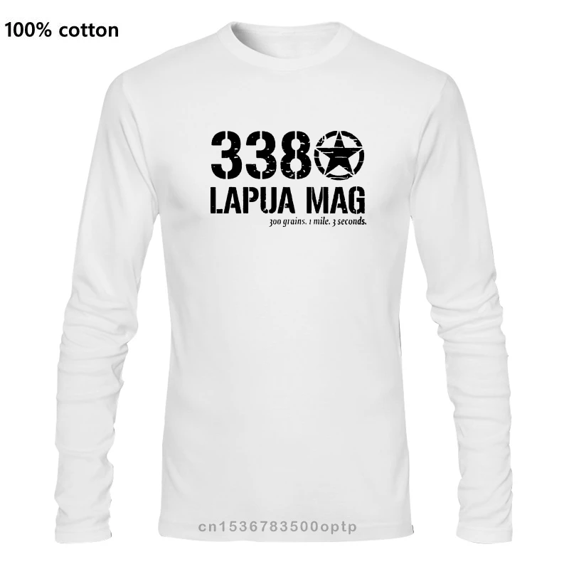 Мужская одежда 338 Lapua Mag футболка дальнего радиуса действия Точная стрельба с большим отверстием 2A оружие права
Мужская одежда 338 Lapua Mag футболка дальнего радиуса действия Точная стрельба с большим отверстием 2A оружие права