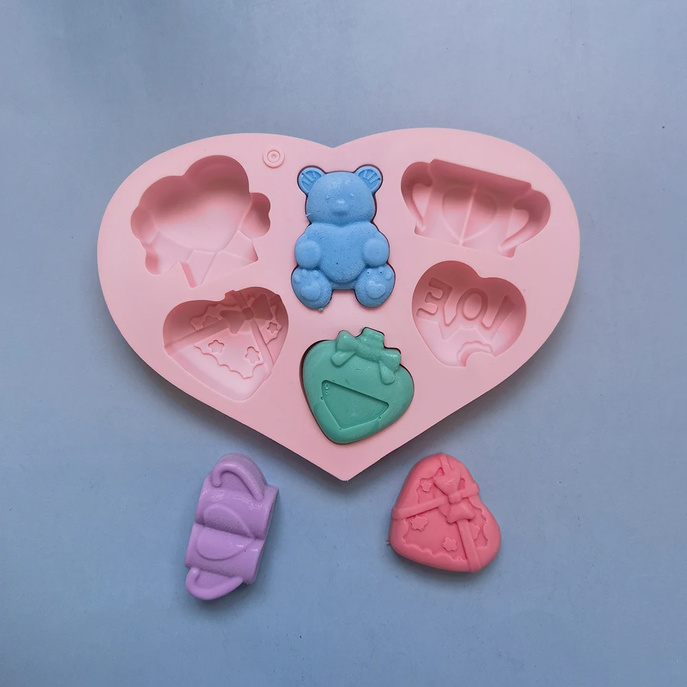 Love theme small Bear Form Cake Mold Silicone Mold Baking Tools Kitchen Cake Ice Cube Bread Mould Candy Pastry Baking Tool
Love theme small Bear Form Cake Mold Silicone Mold Baking Tools Kitchen Cake Ice Cube Bread Mould Candy Pastry Baking Tool