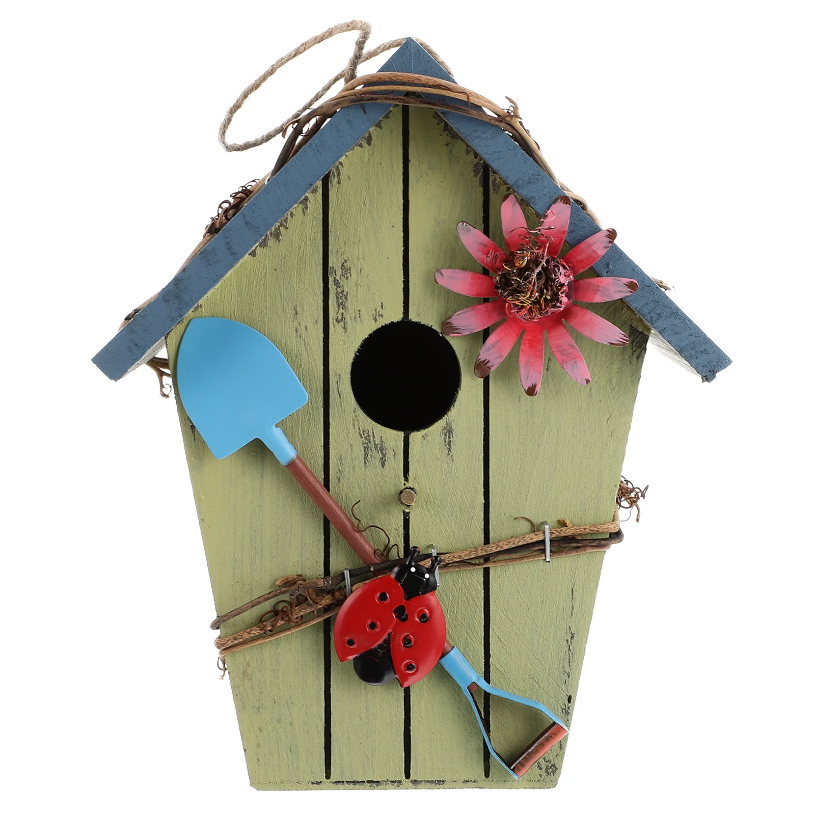 Birds Feeders Wooden House Nest Garden Crafts 17X20CM Shelter Balcony Outdoor Blue Breeding Rural Style
Birds Feeders Wooden House Nest Garden Crafts 17X20CM Shelter Balcony Outdoor Blue Breeding Rural Style