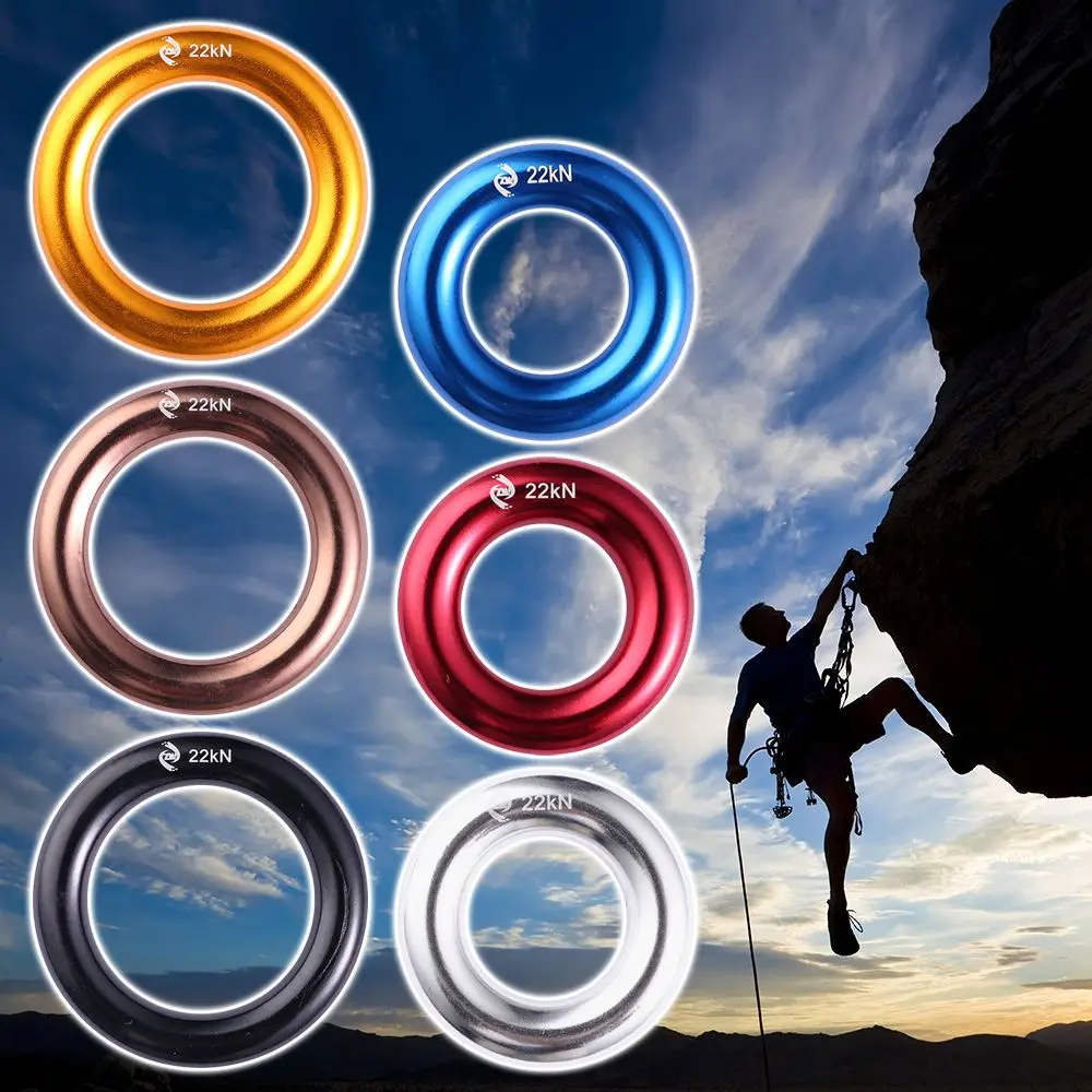 3 Colors Climbing Tree 22KN Rappel Ring Flat Belt Loop Aluminum Connecting Ring Outdoor Mountaineering Tool Small Ring
3 Colors Climbing Tree 22KN Rappel Ring Flat Belt Loop Aluminum Connecting Ring Outdoor Mountaineering Tool Small Ring