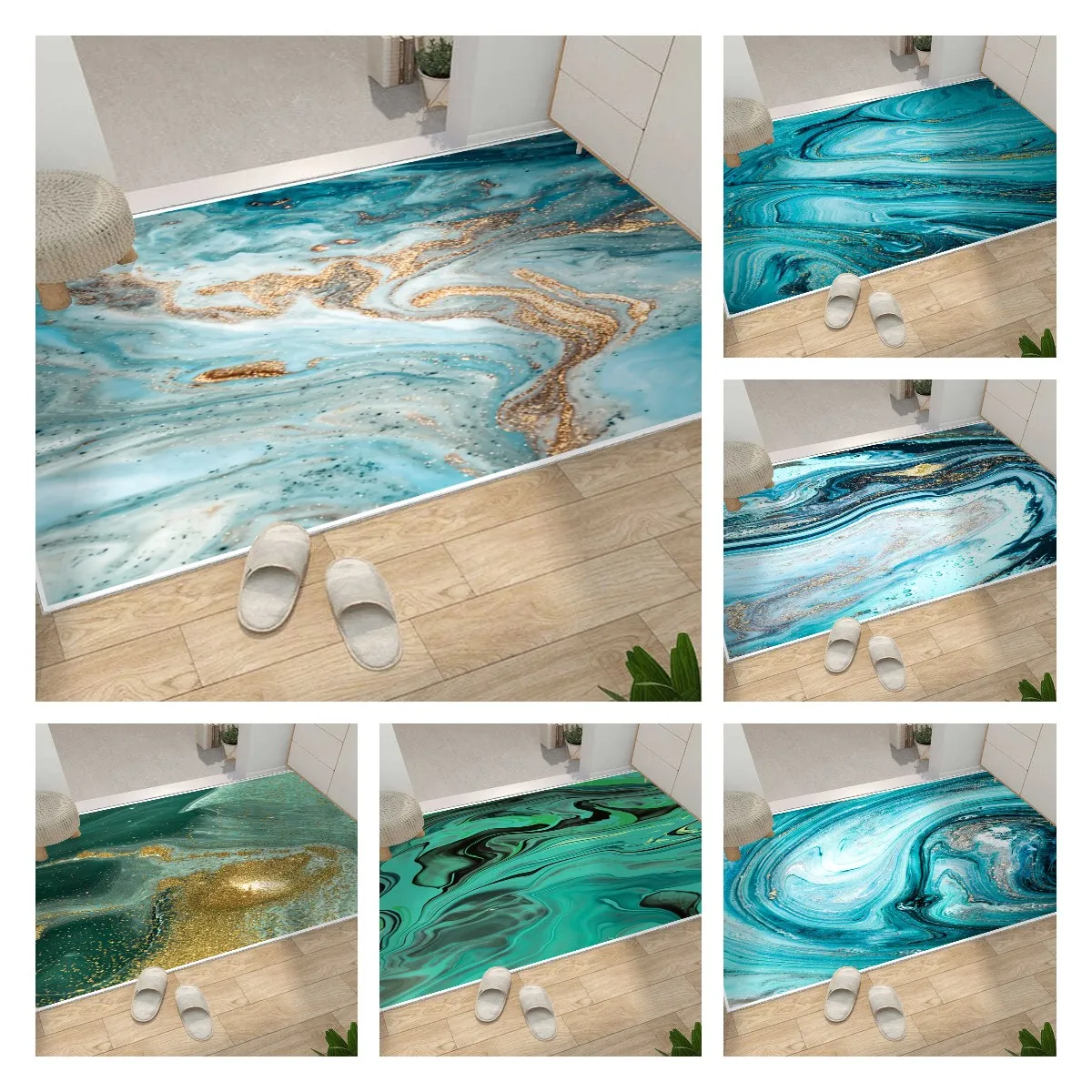 Non-Slip Door Mat Rectangle Abstract Painting Kitchen Carpet Creative Printing Living Room Bathroom Decoration Balcony Rug
Non-Slip Door Mat Rectangle Abstract Painting Kitchen Carpet Creative Printing Living Room Bathroom Decoration Balcony Rug