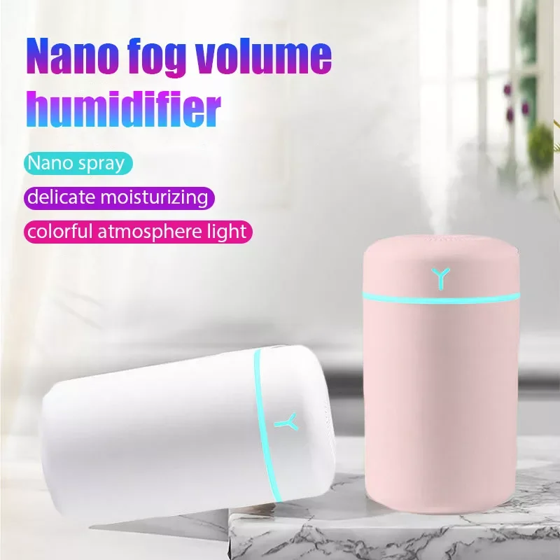 Portable 420ml Air Humidifier Aroma Oil Humidificador for Home Car USB Cool Mist Sprayer with Colorful Soft Night Light diffuser
Portable 420ml Air Humidifier Aroma Oil Humidificador for Home Car USB Cool Mist Sprayer with Colorful Soft Night Light diffuser