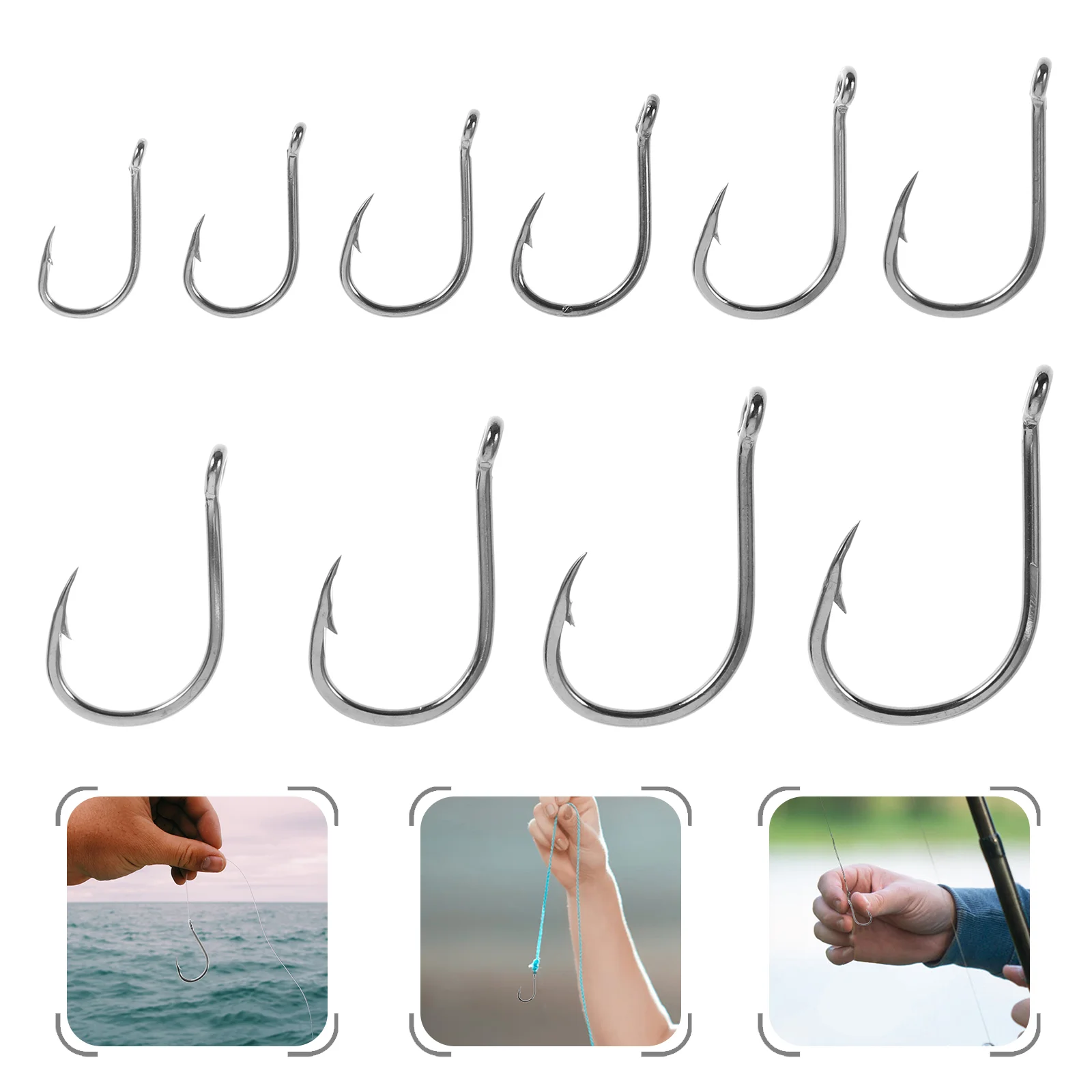 

Barbed Hook Fishing Set Barbs Tackle Manage Pay Anzuelos De Agua Dulce Hooks High-carbon Steel Accessories