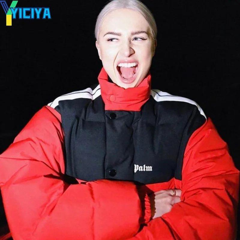 yiciya jackets palm Brand winter women coats parkas Thickening bomber varsity jacket baseball jacket vintage 2023 Bombers Coat
yiciya jackets palm Brand winter women coats parkas Thickening bomber varsity jacket baseball jacket vintage 2023 Bombers Coat