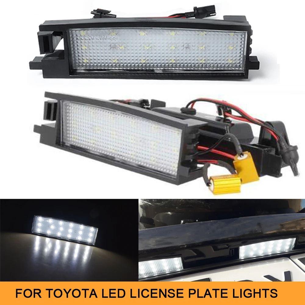 No Error White LED License Number Plate Lights for Toyota Scion iM Vanguard RAV4 Camry Solara Yaris Corolla Avalon Aygo Auris
No Error White LED License Number Plate Lights for Toyota Scion iM Vanguard RAV4 Camry Solara Yaris Corolla Avalon Aygo Auris
