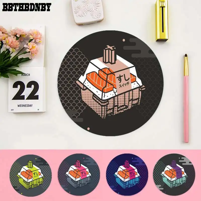 BBTHBDNBY Cool New Art Sushi Suitchi Shaft Body Laptop Computer round desk pads Mousepad gaming Mousepad Rug For PC Laptop
BBTHBDNBY Cool New Art Sushi Suitchi Shaft Body Laptop Computer round desk pads Mousepad gaming Mousepad Rug For PC Laptop