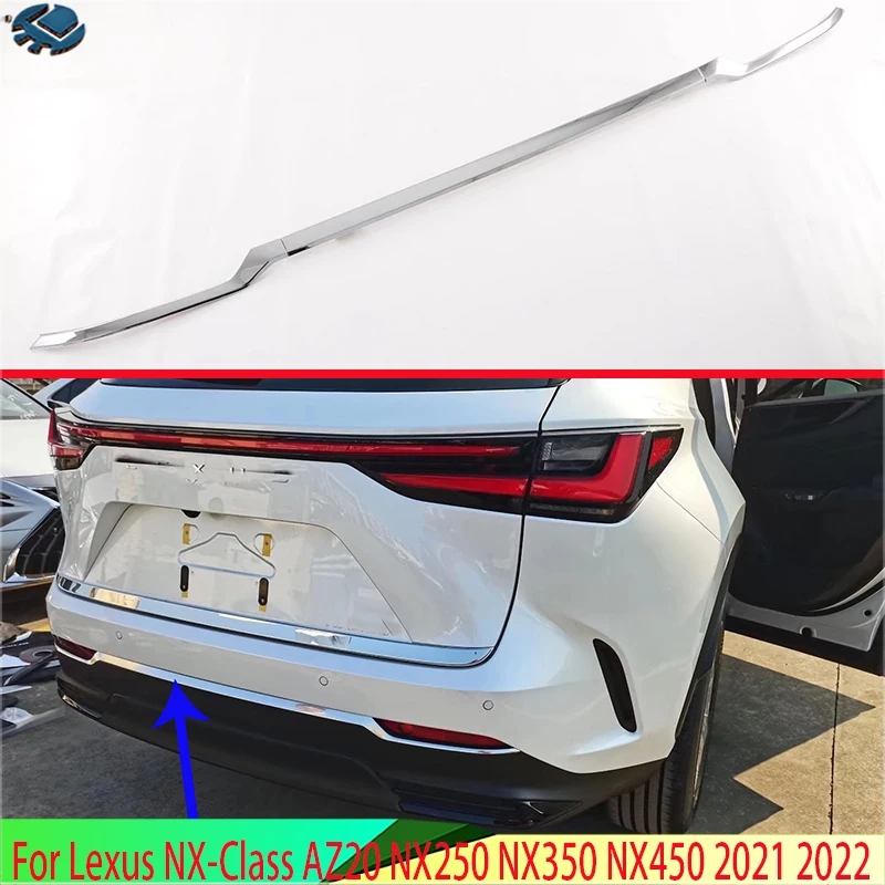 For Lexus NX-Class AZ20 NX250 NX350 NX450 2021 2022 ABS Chrome Rear Bumper Skid Protector Guard Plate accessories
For Lexus NX-Class AZ20 NX250 NX350 NX450 2021 2022 ABS Chrome Rear Bumper Skid Protector Guard Plate accessories